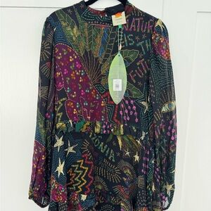 FARM Rio Amazonia Maxi Dress NWT size L
